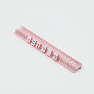 Shimmering Pearlescent Acrylic Magnetic Mahjong Racks