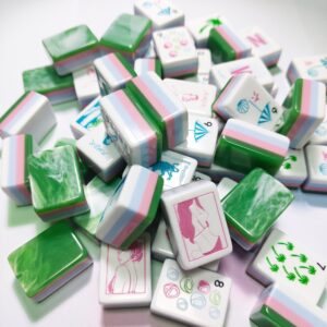Palm Paradise Resort-Style Mahjong Tiles