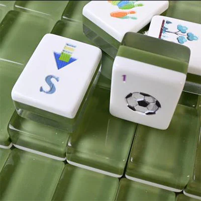 Olive Tactical Acrylic Mahjong Tiles – 160-Piece Set - Image 4