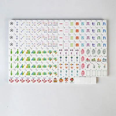 Olive Tactical Acrylic Mahjong Tiles – 160-Piece Set - Image 6