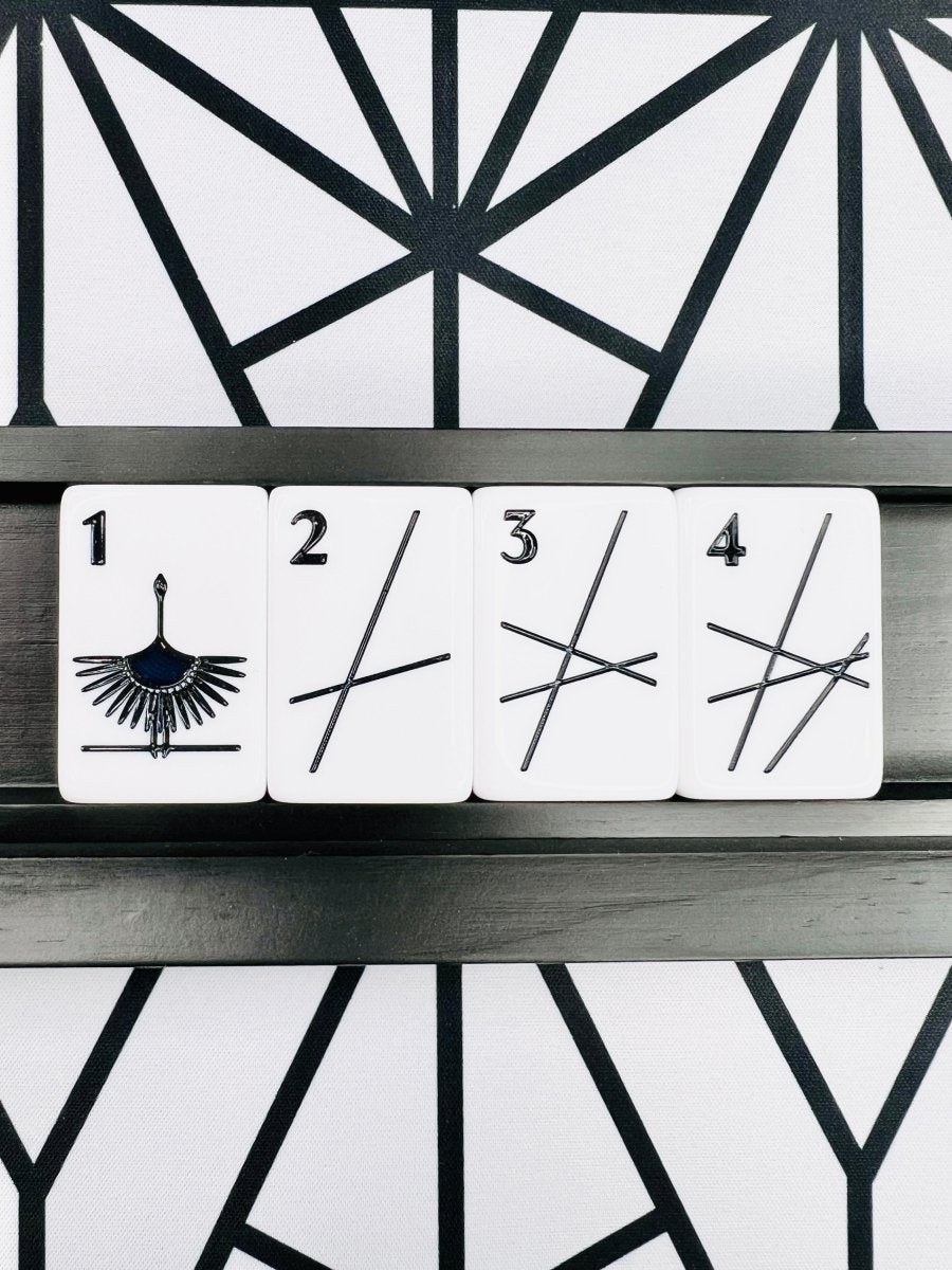 Art Deco Glamour Mahjong Tile Set - Image 2