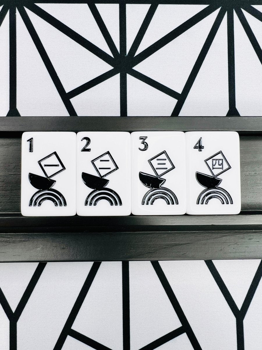 Art Deco Glamour Mahjong Tile Set - Image 3