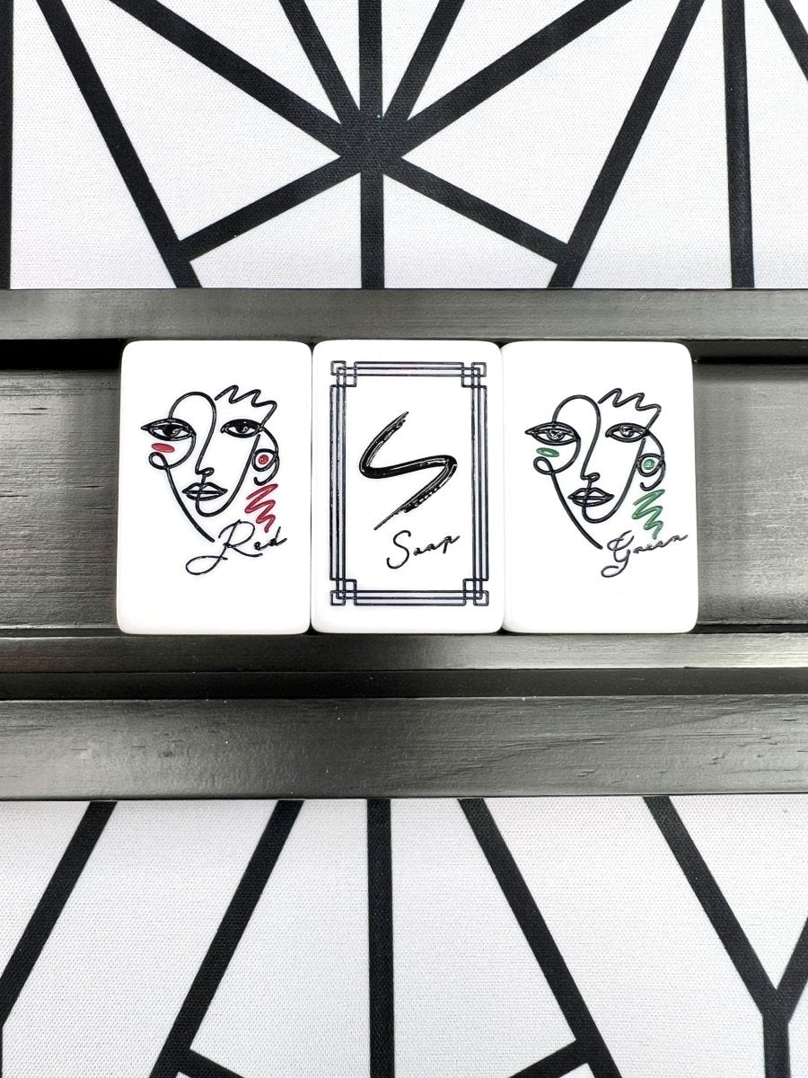 Art Deco Glamour Mahjong Tile Set - Image 4