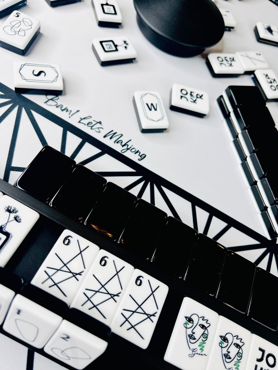 Art Deco Glamour Mahjong Tile Set - Image 7