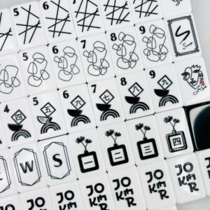 Art Deco Glamour Mahjong Tile Set