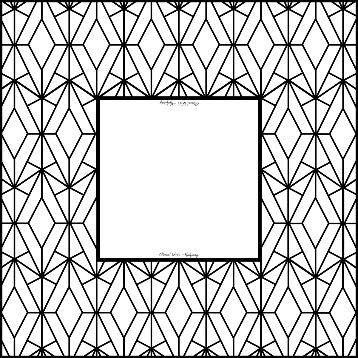 Art Deco Glamour Mahjong Tile Set - Image 8