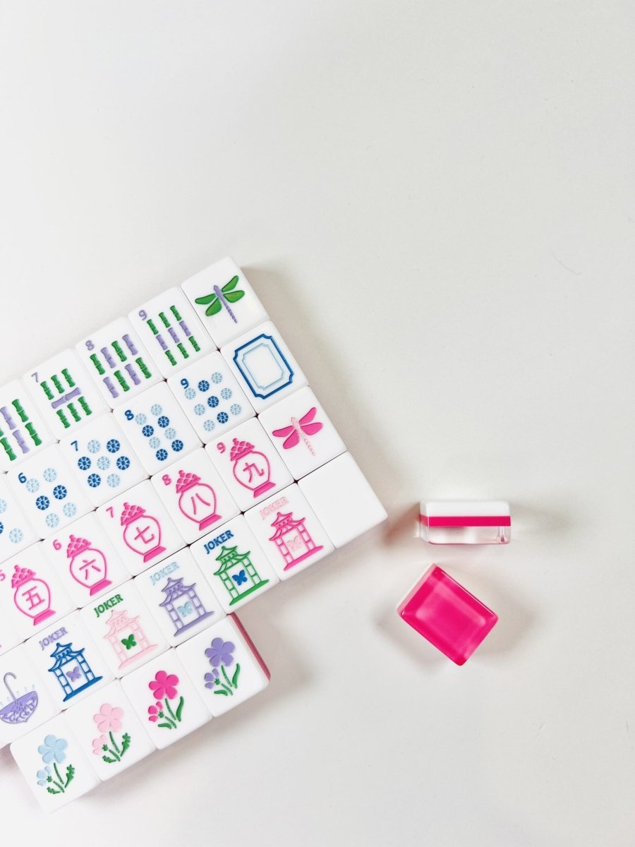 Garden Party Bright Travel Mahjong Set - Image 7