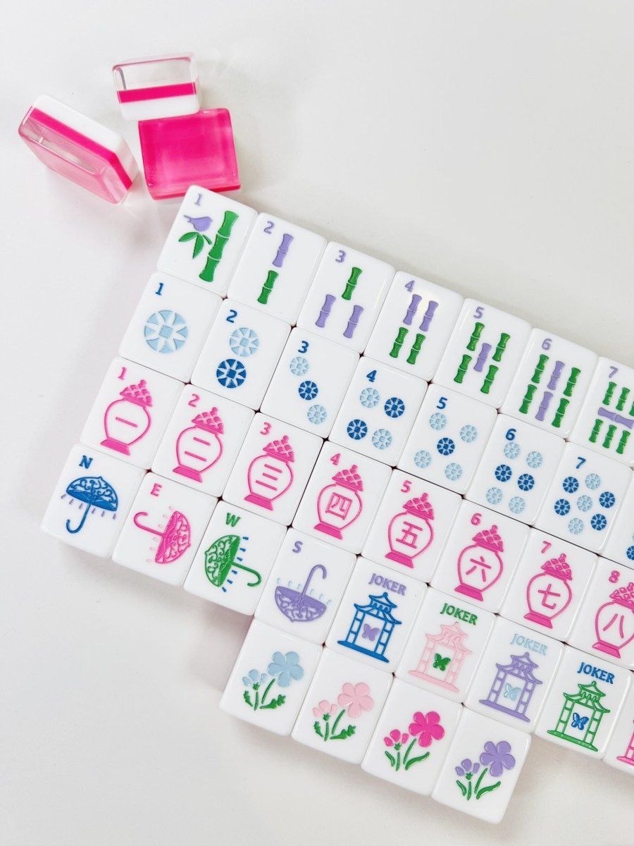 Garden Party Bright Travel Mahjong Set - Image 4