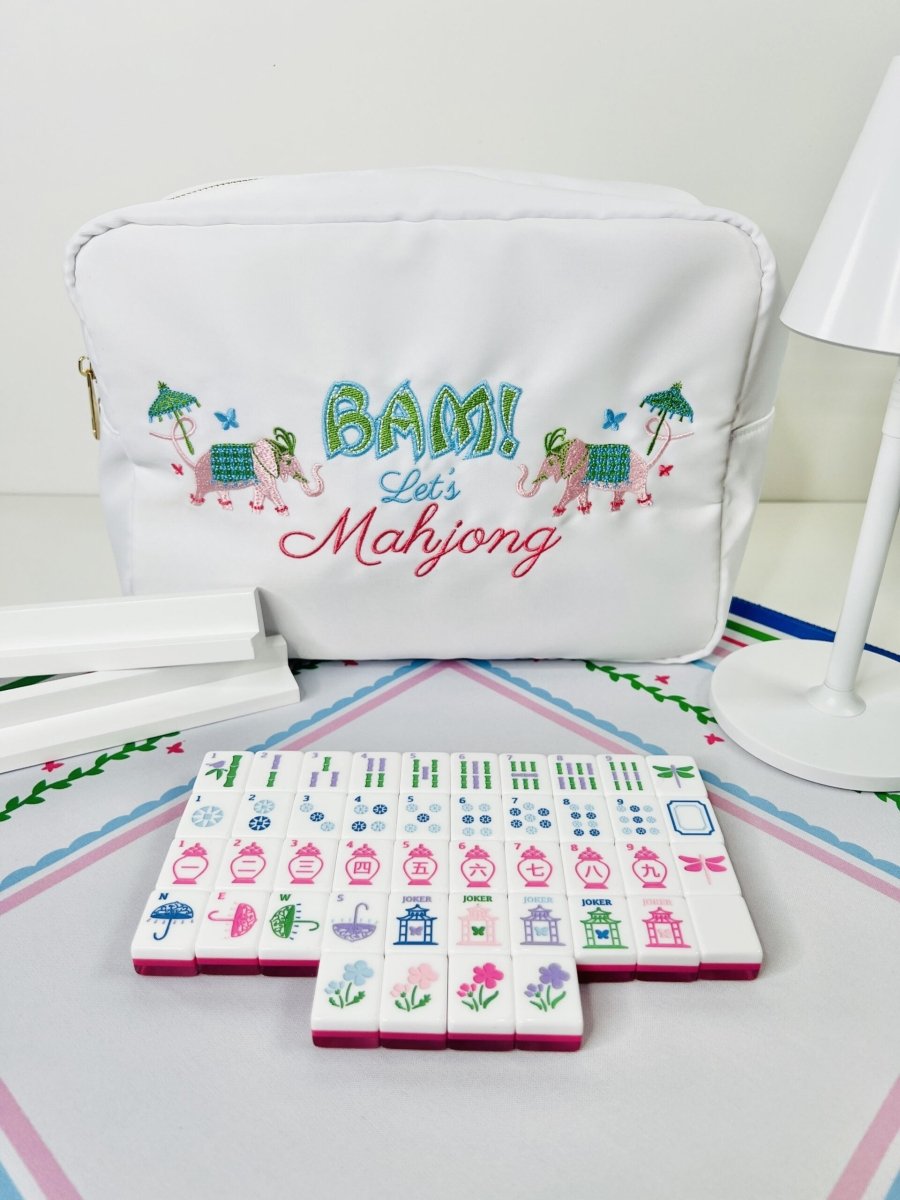 Garden Party Bright Travel Mahjong Set - Image 2