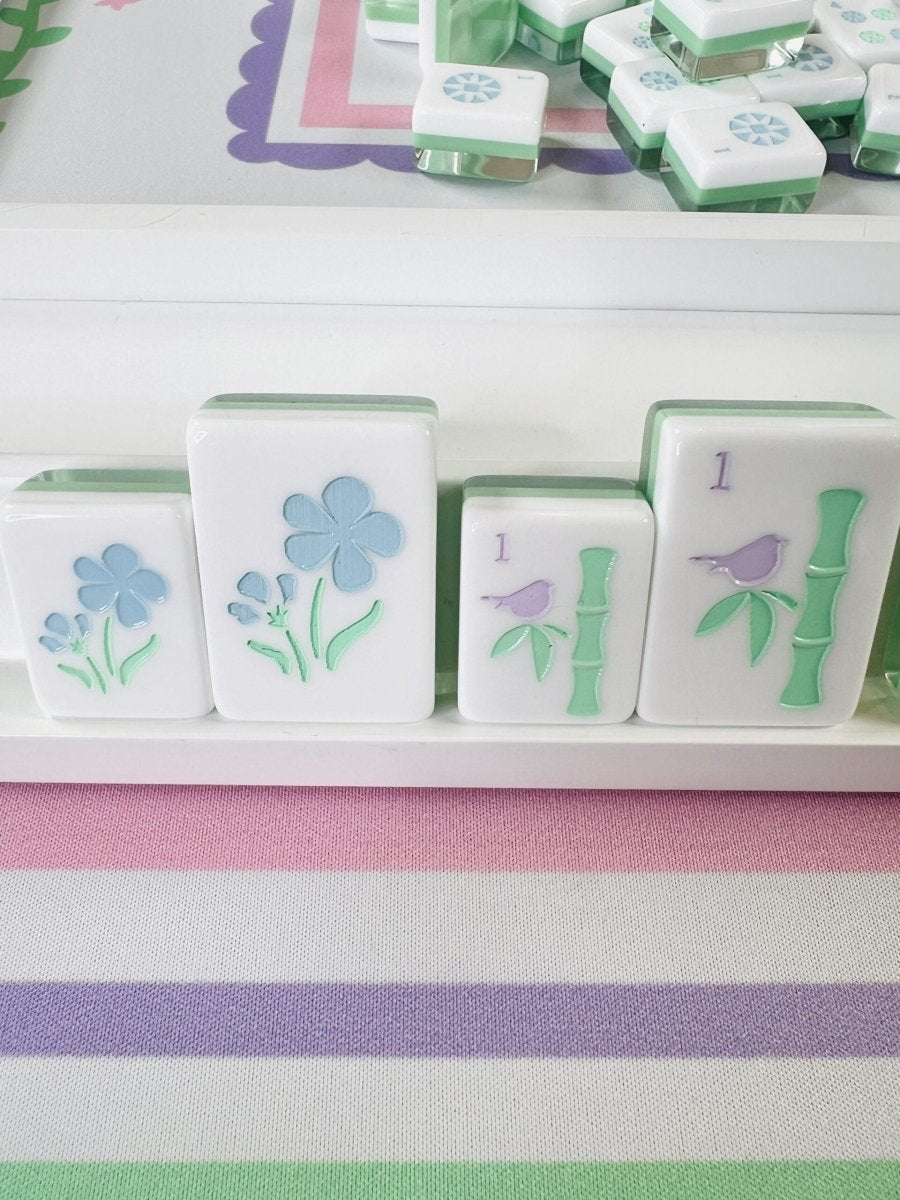 Garden Party Pastel Travel Mahjong Set - Image 10