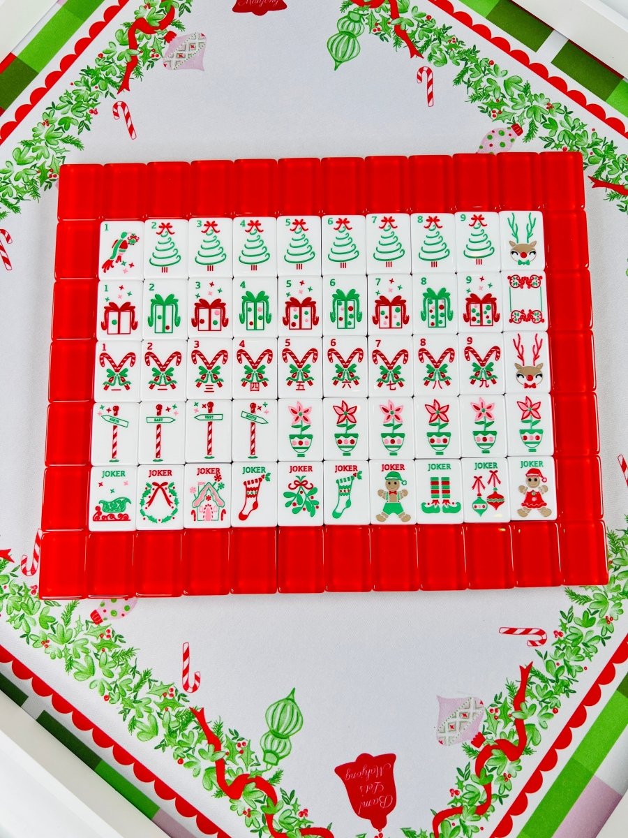 Holly Jolly Christmas Mahjong Tile Set - Image 2