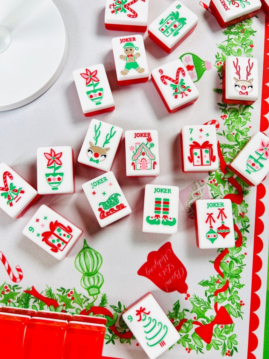 Holly Jolly Christmas Mahjong Tile Set - Image 4