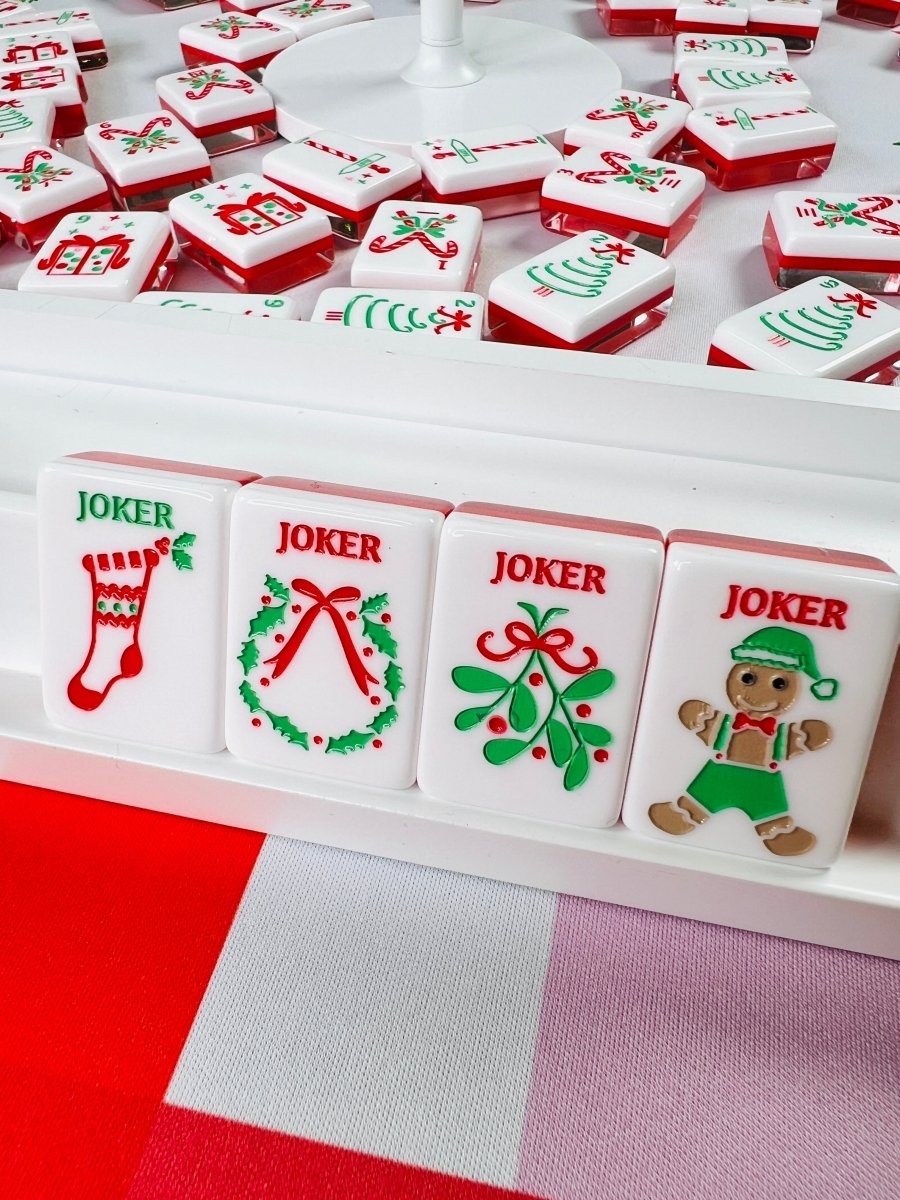 Holly Jolly Christmas Mahjong Tile Set - Image 6