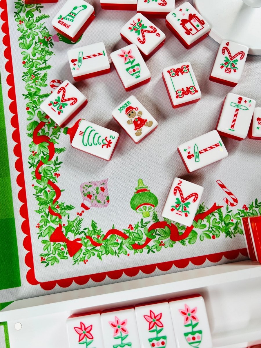 Holly Jolly Christmas Mahjong Tile Set - Image 3