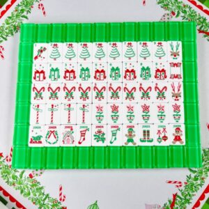 Holly Jolly Christmas Mahjong Tile Set