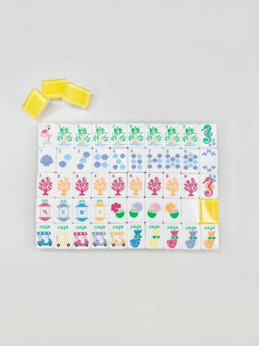 Palm Royale Tropical Mahjong Tile Set - Image 2