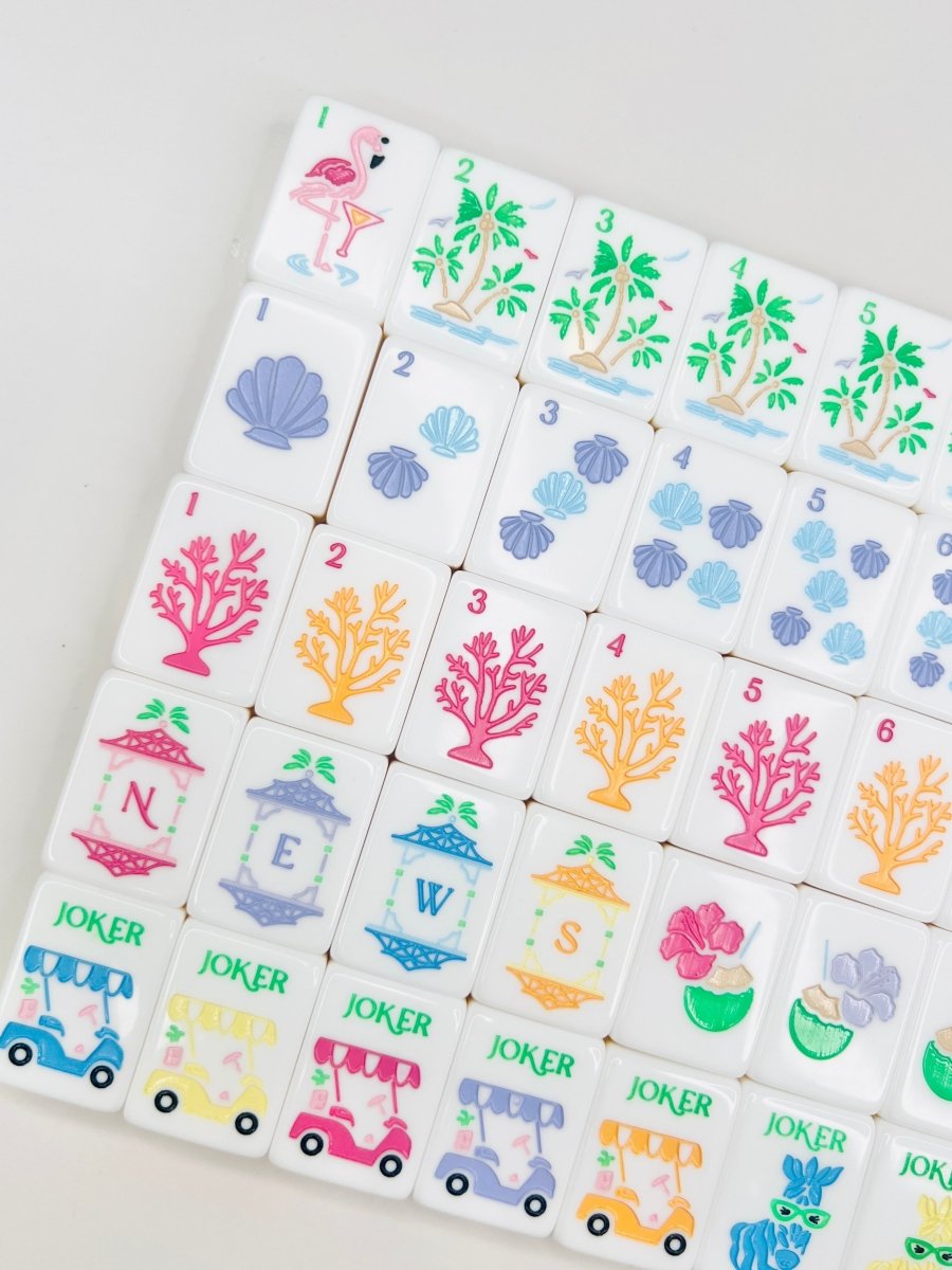 Palm Royale Tropical Mahjong Tile Set - Image 5