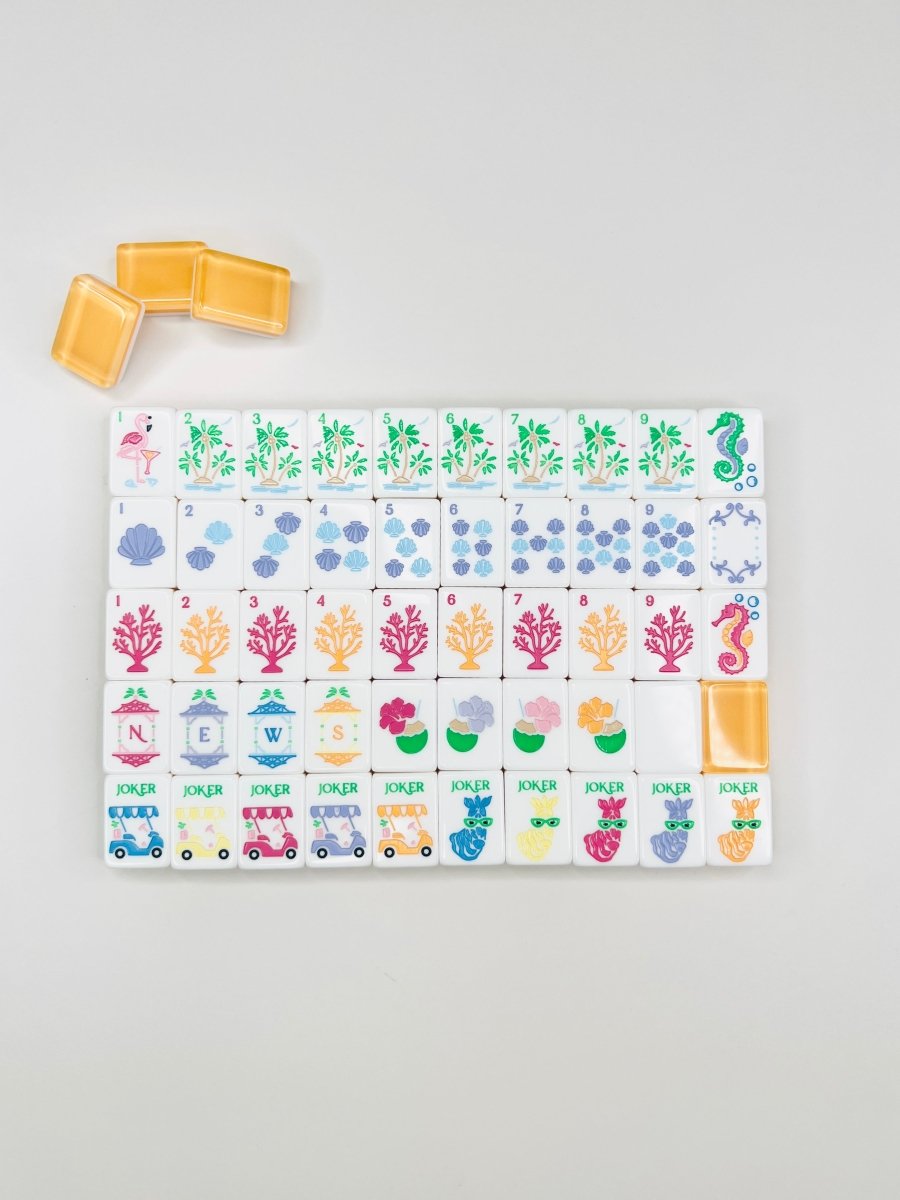 Palm Royale Tropical Mahjong Tile Set - Image 3
