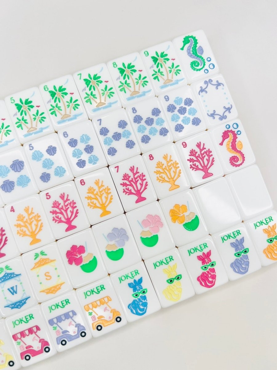 Palm Royale Tropical Mahjong Tile Set - Image 6