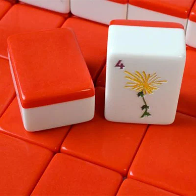 Crimson Melamine Mahjong Tile Collection – 160 Pieces - Image 4
